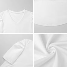 Lade das Bild in den Galerie-Viewer, Damen Shirt mit Puffärmeln personalisieren | T-Shirt mit Foto