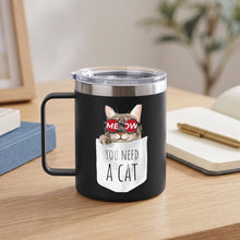 Lade das Bild in den Galerie-Viewer, Personalisierte Edelstahl-Tasse 355ml mit doppelseitigem Druck
