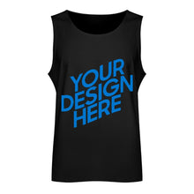 Lade das Bild in den Galerie-Viewer, Herren / Männer Mehrfarbige Weste BX (beidseitiger Druck) aus reiner Baumwolle in europäischer Größe mit Foto Design Motiv Text selbst gestalten und bedrucken