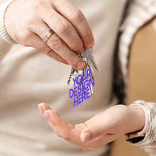 Lade das Bild in den Galerie-Viewer, Schlüsselanhänger aus Acryl (beidseitiger Druck) mit Foto Design Motiv Text selbst gestalten und bedrucken