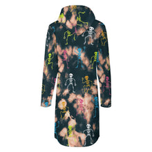Lade das Bild in den Galerie-Viewer, Hoodie Kleid Damen | Langarm Sweatkleid & Tasche | Selbst Gestalten