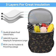 Lade das Bild in den Galerie-Viewer, Eisbeutel Taschen Rucksack Schultasche Schulrucksack 0536 mit Fotos Muster Text Logo selbst gestalten und bedrucken