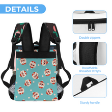 Lade das Bild in den Galerie-Viewer, Multi-Image-Druck Eisbeutel Taschen Rucksack Schultasche Schulrucksack 0536 mit Fotos Muster Text Logo selbst gestalten und bedrucken