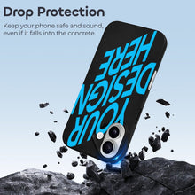 Lade das Bild in den Galerie-Viewer, Handyhülle für Apple iPhone 16 Serie aus TPU Leder mit Foto Text selbst gestalten und bedrucken