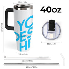 Lade das Bild in den Galerie-Viewer, Autobecher mit großem Fassungsvermögen aus Edelstahl 304 mit Foto Design Motiv Text selbst gestalten und bedrucken