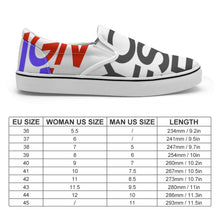 Lade das Bild in den Galerie-Viewer, Damen/Herren Canvas Schuhe Low niedrig geschnittene Segeltuchschuhe (linyabin) selbst gestalten und bedrucken