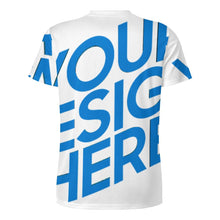 Lade das Bild in den Galerie-Viewer, Einzelbild-Design Ice Silk Allover Print Herren T Shirt OMDT01 mit Ihrem Design Motiv Foto Text selbst gestalten und bedrucken