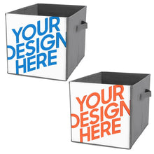 Lade das Bild in den Galerie-Viewer, Aufbewahrungsbox / Aufbewahrungskisten faltbar mit Foto selbst gestalten und bedrucken