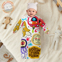 Lade das Bild in den Galerie-Viewer, Sicherer Baby-Schlafsack, flammhemmend | Personalisiert mit Foto