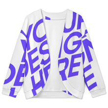 Lade das Bild in den Galerie-Viewer, Einzelbilddruck Damen / Frauen Pullover Strickjacke mit weit überschnittenen Schultern und langen Ärmeln LM561 mit Fotos Muster Text Logo selbst gestalten und bedrucken