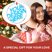 Lade das Bild in den Galerie-Viewer, Runder Anhänger aus Glas mit Foto Text selbst gestalten und bedrucken