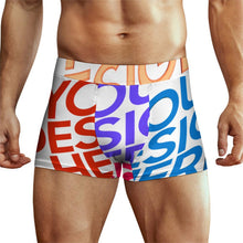 Lade das Bild in den Galerie-Viewer, Herren Unterhose Männer Boxershort Bedruckte aus reiner Baumwolle und mit breitem Elastikbündchen SDS025 mit Fotos Muster Text Logo selbst gestalten und bedrucken