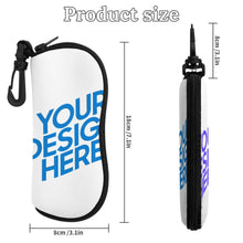 Lade das Bild in den Galerie-Viewer, Brillenaufbewahrungstasche (Vertikal) mit Foto selbst gestalten und bedrucken