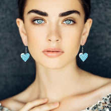 Lade das Bild in den Galerie-Viewer, Ohrhänger aus Holz / Paar Ohrringe ( 2-tlg ) mit Foto Text selbst gestalten und bedrucken