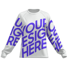 Lade das Bild in den Galerie-Viewer, Schnelltrocknendes Damen / Frauen T-Shirt Langarm MWL697 mit Fotos Muster Text Logo selbst gestalten und bedrucken