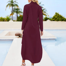 Lade das Bild in den Galerie-Viewer, Hemdblusenkleid für Damen | Mühelose Eleganz für Büro & Alltag