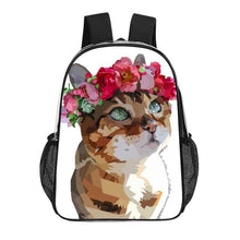 Lade das Bild in den Galerie-Viewer, Personalisierter 17-Zoll Clear Backpack mit Heavy-Duty-Tragegurt und UV-Druck