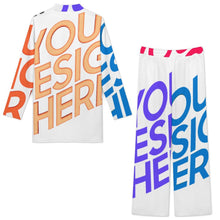 Lade das Bild in den Galerie-Viewer, Multi-Image-Druck Voll Druck Set im indischen Stil Hauskleidung A42TZ mit Fotos Muster Text Logo selbst gestalten und bedrucken