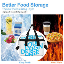 Lade das Bild in den Galerie-Viewer, Lunchtasche Tragbarer Eisisolierbeutel mit Foto Design Motiv Text selbst gestalten und bedrucken