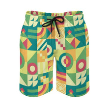 Lade das Bild in den Galerie-Viewer, Herren Baumwoll-Shorts individuell bedruckbar Allover-Print