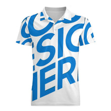 Lade das Bild in den Galerie-Viewer, Einzelbild-Design Kinder Jungen Ice Silk Kinder POLO T-Shirt J62T mit Foto Design Motiv Text selbst gestalten und bedrucken