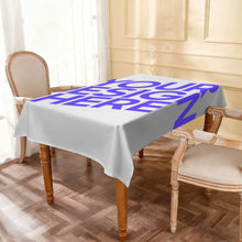 Lade das Bild in den Galerie-Viewer, Rechteckige Oxford Tischdecke JJ05191113 mit Foto Design Motiv Text selbst gestalten und bedrucken