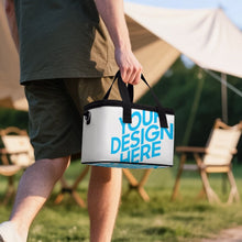 Lade das Bild in den Galerie-Viewer, Lunchtasche Tragbarer Eisisolierbeutel mit Foto Design Motiv Text selbst gestalten und bedrucken