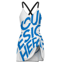 Lade das Bild in den Galerie-Viewer, Einzelbilddruck Damen / Frauen Ganzkörperformende One-piece Swimsuit Bademode SDS515 mit Fotos Muster Text Logo selbst gestalten und bedrucken