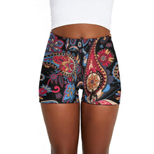 Lade das Bild in den Galerie-Viewer, Damen High-Waist Yoga Shorts Personalisierbar | Blickdicht & Formend