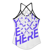 Lade das Bild in den Galerie-Viewer, Damen / Frauen Tank Top TXLD Rückenausschnitt Hohlweste ZTJJ mit Foto Design Motiv Text selbst gestalten und bedrucken (Simple Design)