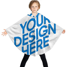 Lade das Bild in den Galerie-Viewer, Einzelbilddruck Kinder Hoodie-Decke RTDP09 mit Fotos Muster Text Logo selbst gestalten und bedrucken
