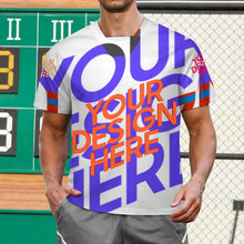 Lade das Bild in den Galerie-Viewer, Herren / Männer Balluniform Trikots S33T mit Fotos Muster Text Logo selbst gestalten und bedrucken (Simple Design)