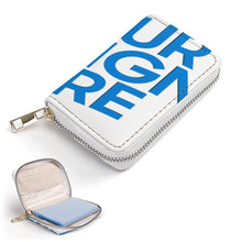 Lade das Bild in den Galerie-Viewer, Einzelbild-Design Geldbörsen / Geldbeutel Kartentasche aus Leder mit Foto selbst gestalten und bedrucken