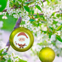 Lade das Bild in den Galerie-Viewer, Weihnachtskugeln selbst gestalten | Christbaumkugel mit Foto (6cm)