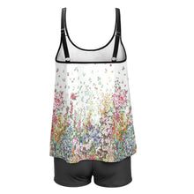 Lade das Bild in den Galerie-Viewer, Personalisierbarer Tankini mit Boyshorts – Zweiteiliger Figurschmeichler