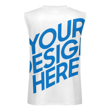 Lade das Bild in den Galerie-Viewer, Einzelbilddruck Männer / Herren Tanktop Ärmelloses T-Shirt A66K mit Fotos Muster Text Logo selbst gestalten und bedrucken