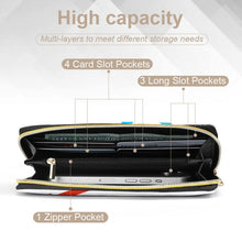 Lade das Bild in den Galerie-Viewer, Lange Brieftasche / Geldbörse (Ohne Seil) (unterschiedliche Bilder auf beiden Seiten) mit Foto selbst gestalten und bedrucken