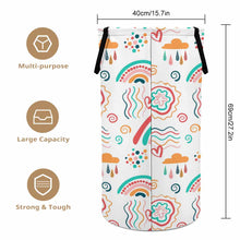 Lade das Bild in den Galerie-Viewer, Wäschekorb Spielzeug Aufbewahrungsbox Wäschesammler Groß Aufbewahrungskorb Kinderzimmer D 40 x H 69 CM mit Foto Design Motiv Text selbst gestalten und bedrucken