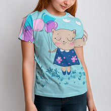 Lade das Bild in den Galerie-Viewer, Kinder T-Shirt mit eigenem Foto bedrucken | 100% Baumwolle