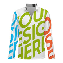 Lade das Bild in den Galerie-Viewer, Multi-Image-Design Herren / Männer Pullunder Sport POLO Shirt LM111 mit Foto Design Motiv Text selbst gestalten und bedrucken