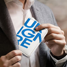 Lade das Bild in den Galerie-Viewer, Einzelbild-Design Geldbörsen / Geldbeutel Kartentasche aus Leder mit Foto selbst gestalten und bedrucken