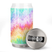 Lade das Bild in den Galerie-Viewer, Edelstahl Tumbler mit Strohhalm | Thermo Becher To-Go | Selbst Gestalten