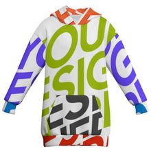 Lade das Bild in den Galerie-Viewer, Multi-Image-Druck Kinder Kapuzensweatshirt MWZXU037 mit Foto Design Motiv Text selbst gestalten und bedrucken (Simple Design)