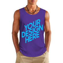 Lade das Bild in den Galerie-Viewer, Herren / Männer Mehrfarbige Weste BX aus reiner Baumwolle (Druck auf der Vorderseite) in europäischer Größe mit Foto Design Motiv Text selbst gestalten und bedrucken
