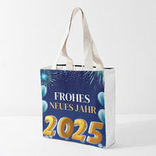 Lade das Bild in den Galerie-Viewer, Taschen 2025 Frohes Neues Jahr Selbst Gestalten und Bedrucken mit Foto