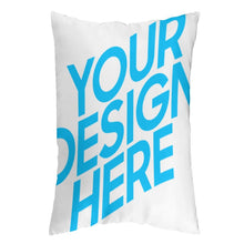 Lade das Bild in den Galerie-Viewer, Polyester Kissenbezug Kissenhülle beidseitig bedruckt (vertikale Version) (dasselbe Bild auf beiden Seiten) mit Foto Muster Text selbst gestalten und bedrucken
