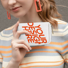 Lade das Bild in den Galerie-Viewer, Multi-Image-Design Geldbörsen / Geldbeutel Kartentasche aus Leder mit Foto selbst gestalten und bedrucken