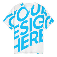 Lade das Bild in den Galerie-Viewer, Einzelbild-Design Herren / Männer T-Shirt mit V-Ausschnitt J20T mit Foto Design Motiv Text selbst gestalten und bedrucken (Simple Design)