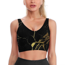 Lade das Bild in den Galerie-Viewer, U-Neck Sport-BH Starker Halt | Herausnehmbare Polster & Custom Print