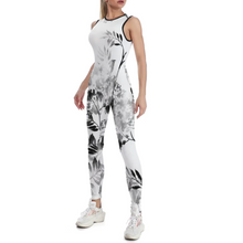 Lade das Bild in den Galerie-Viewer, XG001 Set Yoga Top & Yoga Leggings Damen / Frauen Voll-Druck (Multi-Image-Design) selbst gestalten und bedrucken